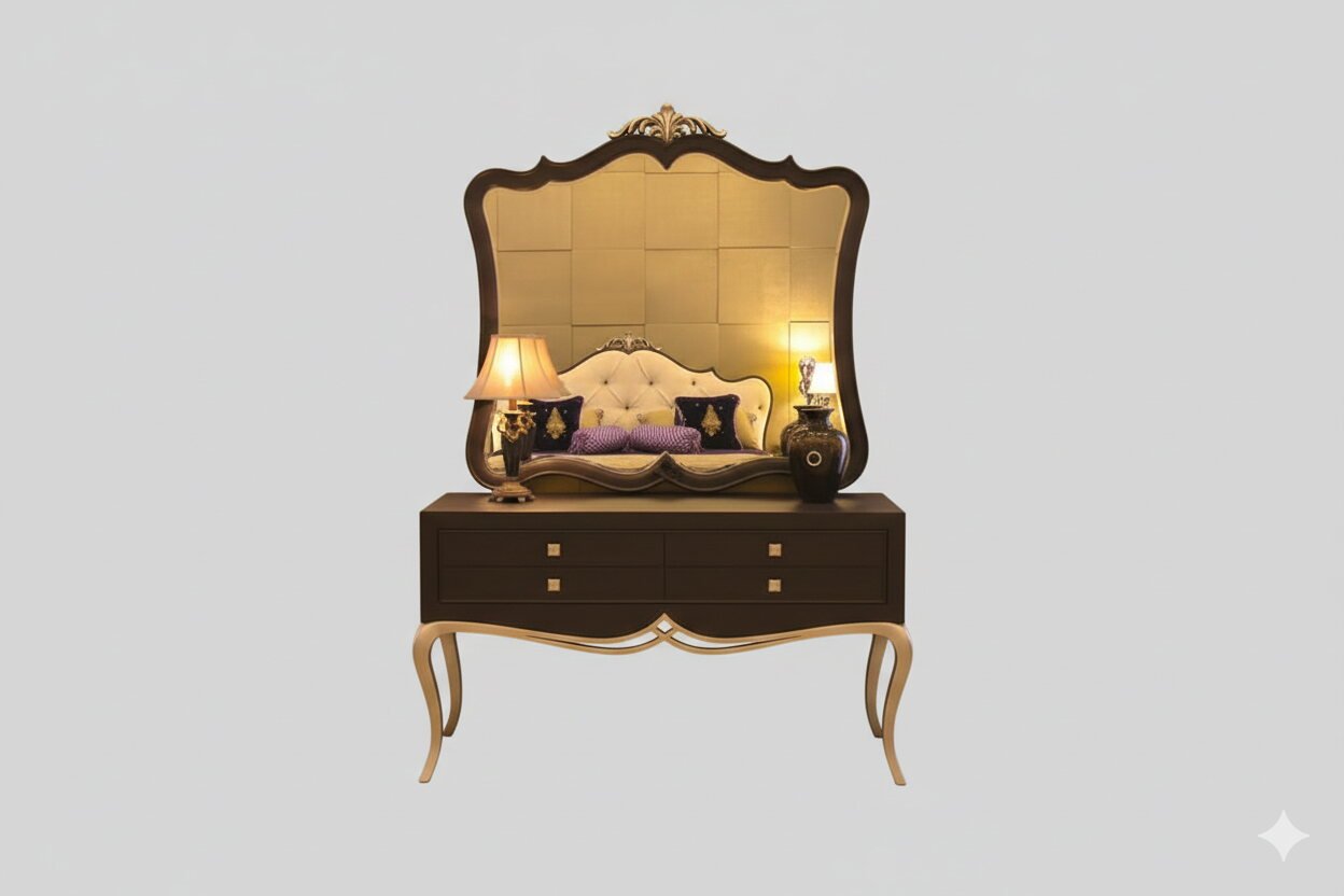 Elite Modern Wooden Bed Set - view 3