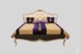 Elite Modern Wooden Bed Set - view 4