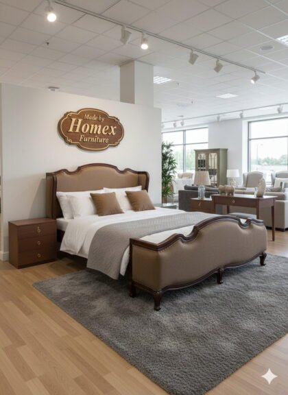 ZeenWood Bed Set - Brown