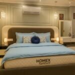 Modera Bed Set with Dressing and Side Tables