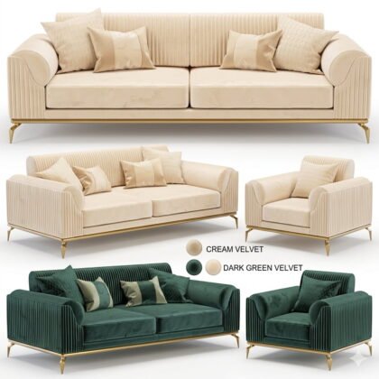 Silk Serenity Sofa (3+2+1) - view 2