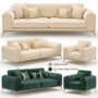 Silk Serenity Sofa (3+2+1) - view 2