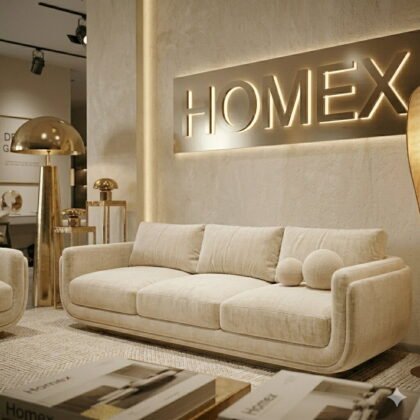 Victorian Charm Sofa - Cream